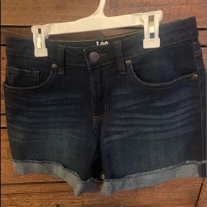 Womens Blue jean shorts, new without tags